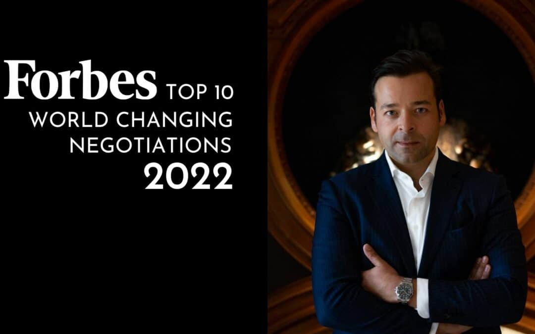 Die Forbes Top 10 der Verhandlungen, die 2022 verändern werden